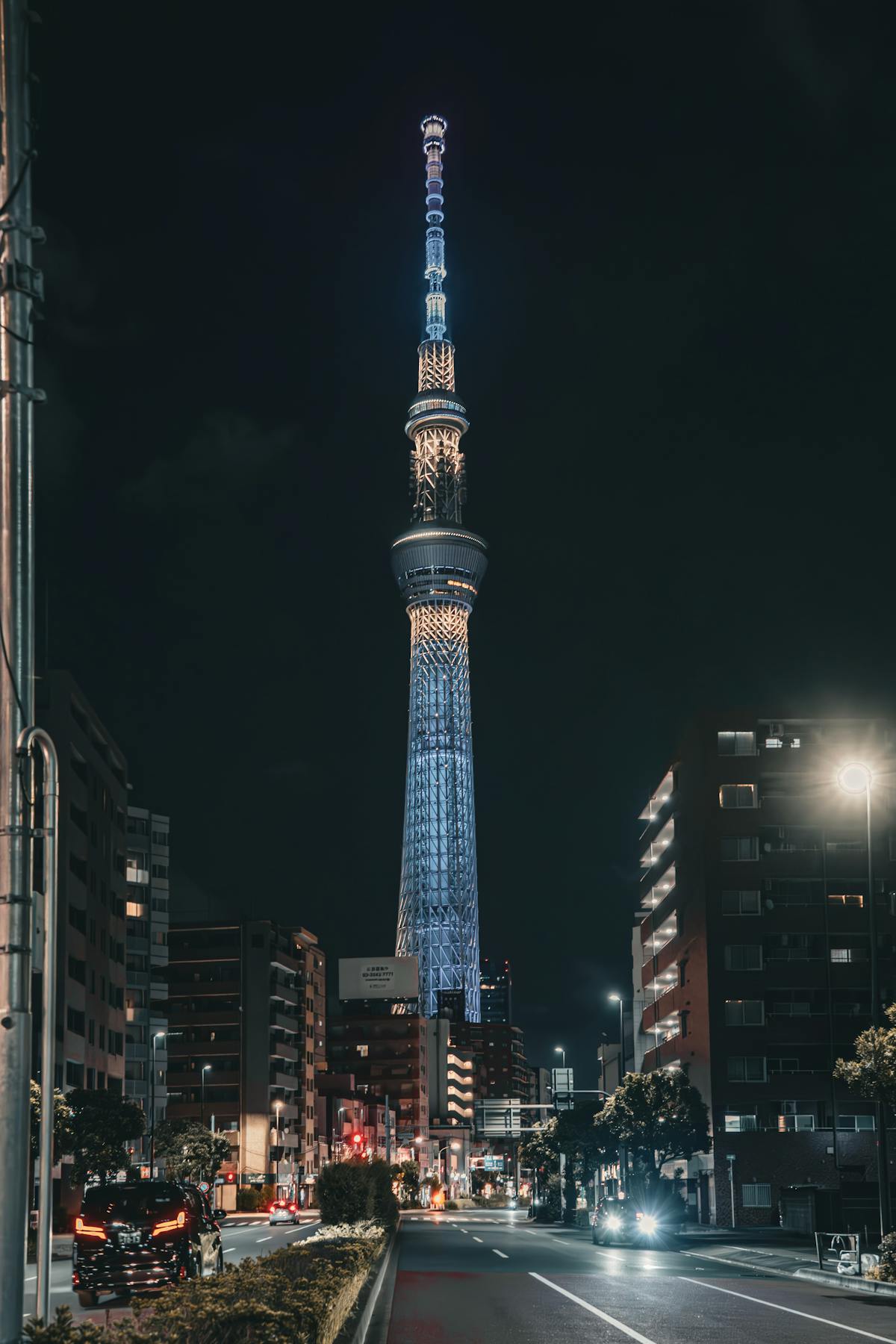 Tokyo Skytree Christmas illumination night view