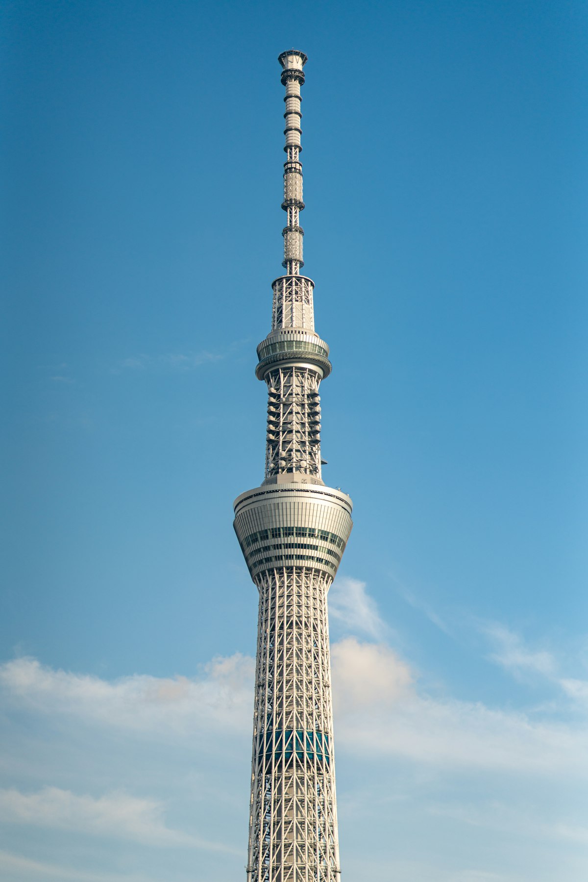 Tokyo Skytree against blue sky