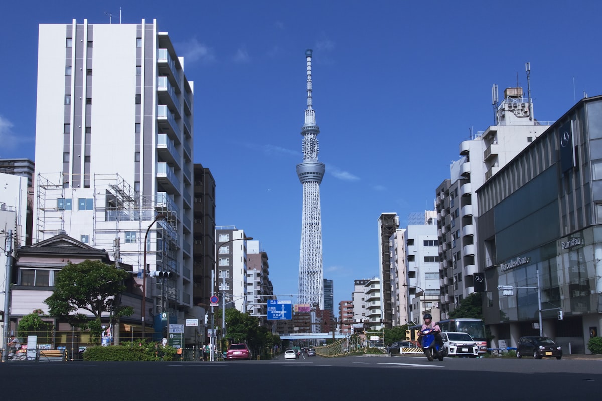 Tokyo Skytree tower view
